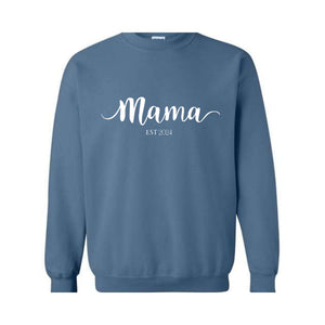 Personalized Mama Sweatshirt With Kids Names, Mama Sweatshirt, Mom Sweatshirt, Gift for Mom, Mama with Kids Names.