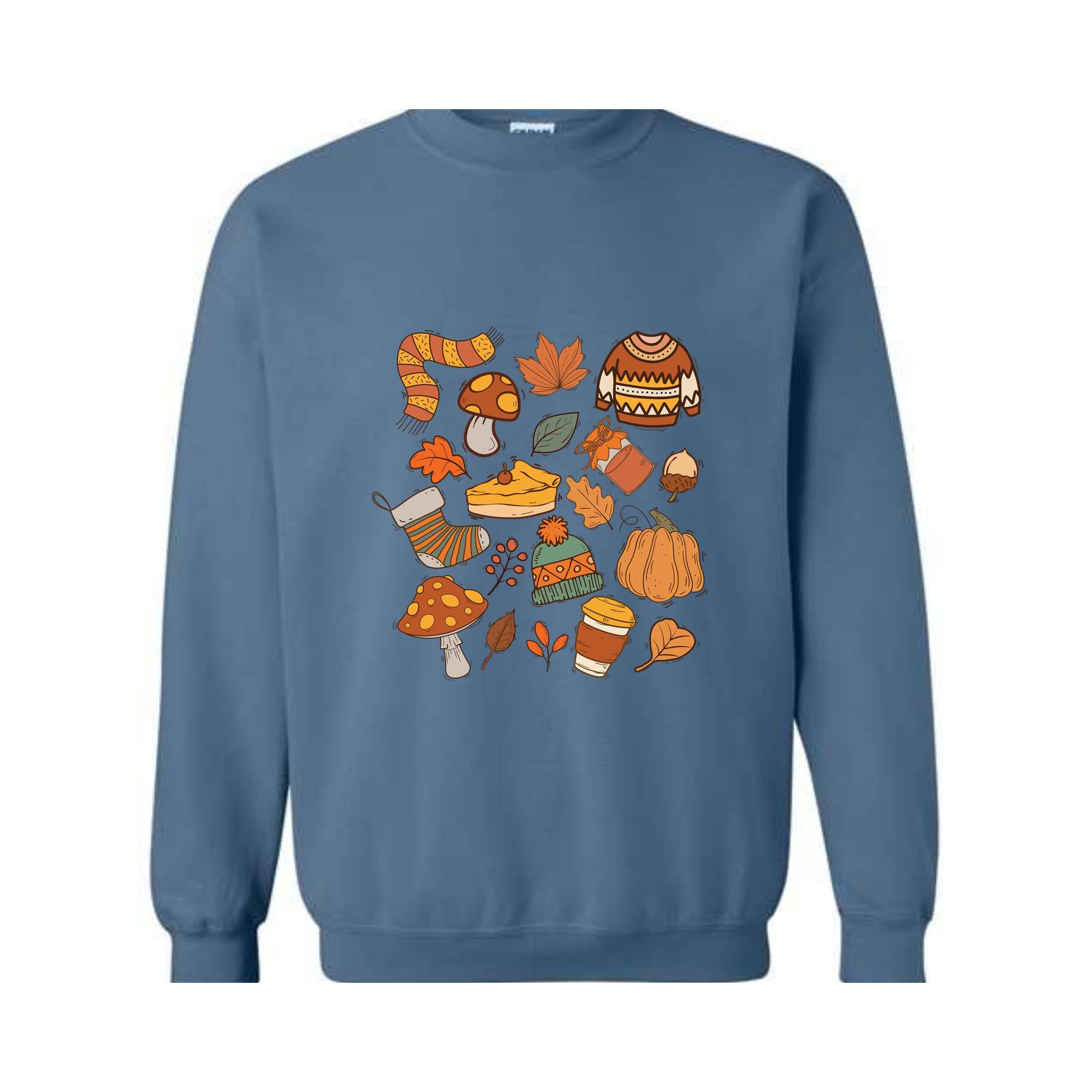 Fall Sweatshirt, Retro Pumpkin Sweatshirt, Autumn Sweatshirt, Pumpkin Lover Sweatshirt, Fall Season Sweatshirt, Fall Gifts