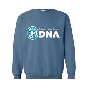 Trees are nature's DNA Swetshirt, DNA Tree Of Life Hoodie, Science Teacher Sweatshirt, Biology Sweatshirt, Science Gift, 100 Days Of School