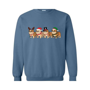 Bulldog Christmas Sweatshirt, Dog Lover Gift, Holiday Sweat, Christmas English Bulldog Shirt