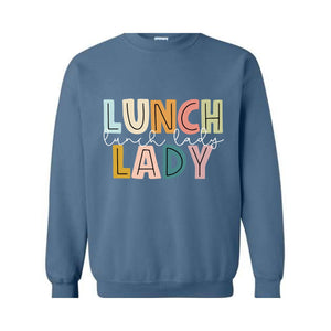 Lunch Lady Sweatshirt, Lunch Lady Gift, Cafeteria Worker , Lunch Lady Squad Sweat, School Cafeteria, Lunch Ladies Gift