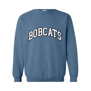 Team Mascot Sweatshirt, Bobcats Mascot Sweatshirt, Bobcats Team Spirit Sweatshirt, Bobcats Fan Sweatshirt, Bobcats School Sweatshirt