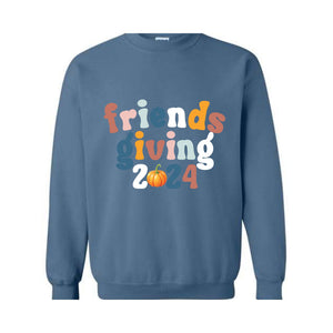 Friendsgiving Sweatshirt, Thanksgiving Sweatshirt, Thanksgiving Best Friends Shirt, Besties Sweatshirt, Gift For Friend, Cozy Sweatshirt