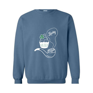 Patrick`s day Sweater, Lucky Charm Sweater, Trendy Sweater, ST Patrick's Clover Sweatshirt, Lucky Sweater, Saint Patrick`s day Sweatshirt