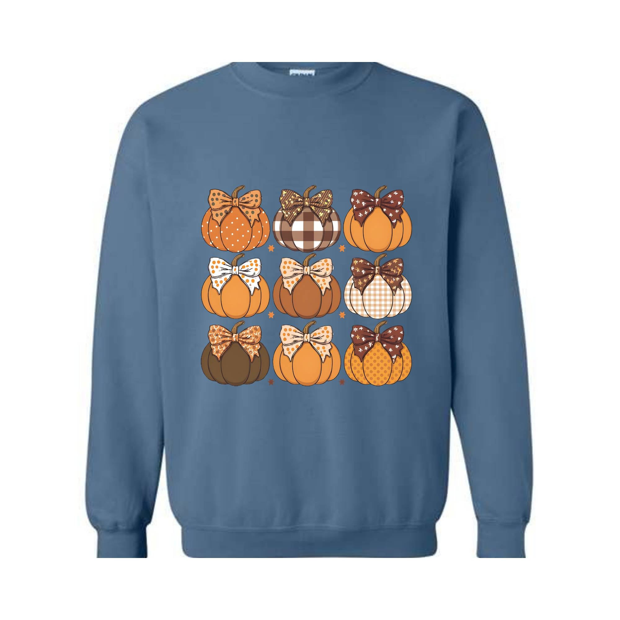 Retro Fall Sweatshirt, Coquette Bow Sweatshirt, Pumpkin Coquette Sweatshirt, Cute Autumn Sweatshirt, Fall Sweatshirt, Thanksgiving Sweater