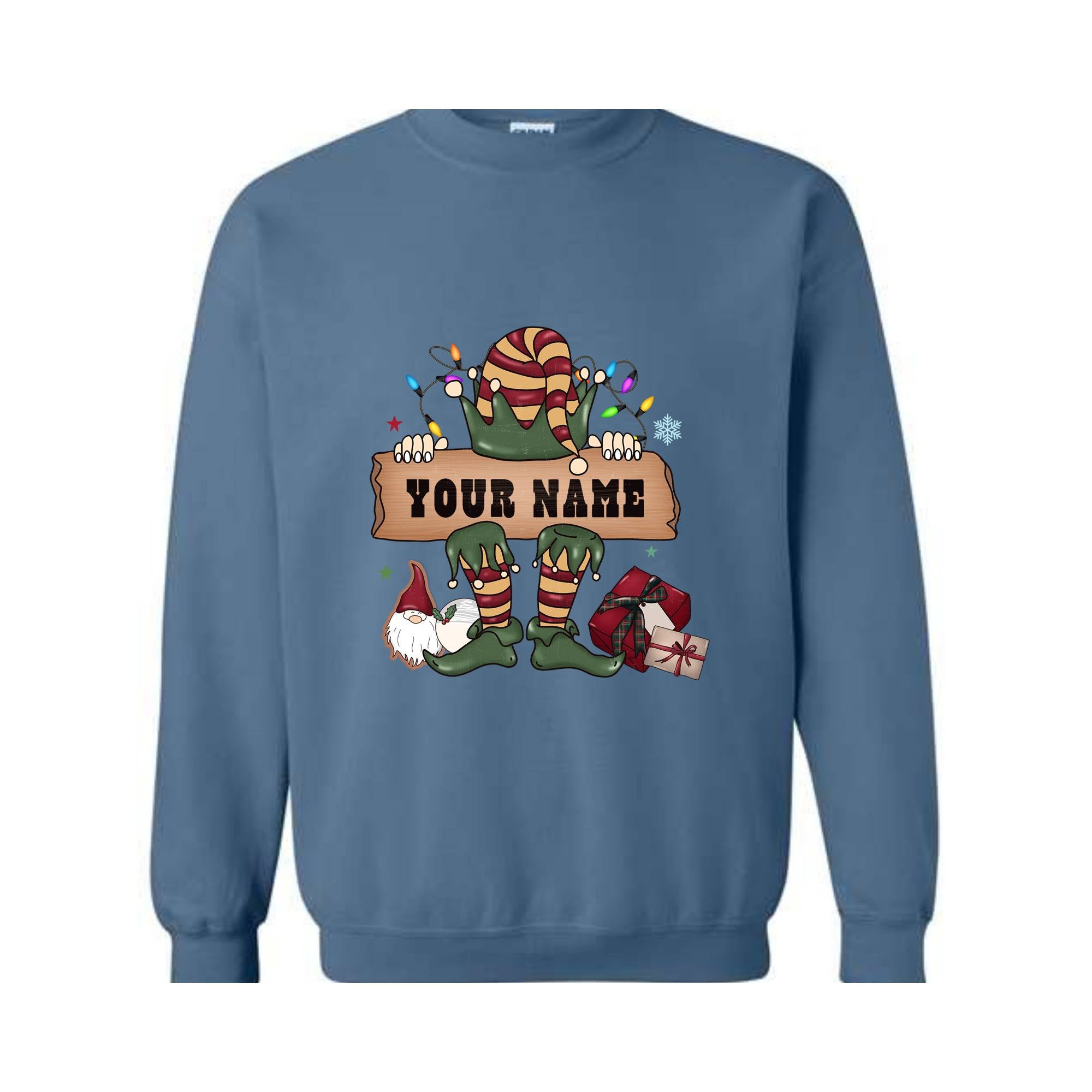 Personalized Christmas Sweatshirt, Custom Christmas Sweatshirt, Custom Sweatshirt