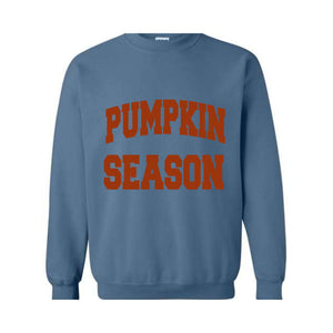 Pumpkin Season Sweatshirt, Thanksgiving Sweatshirt, Cute Fall Sweatshirt, Thanksgiving Gift, Halloween Sweatshirts For Women