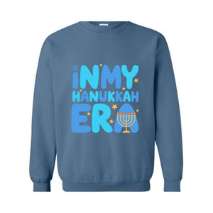 In My Hanukkah Era Shirt, Chanukah Matching, Christmas Sweatshirt, Hanukkah gift, Hanukkah traditions Tee, Jewish Toddler