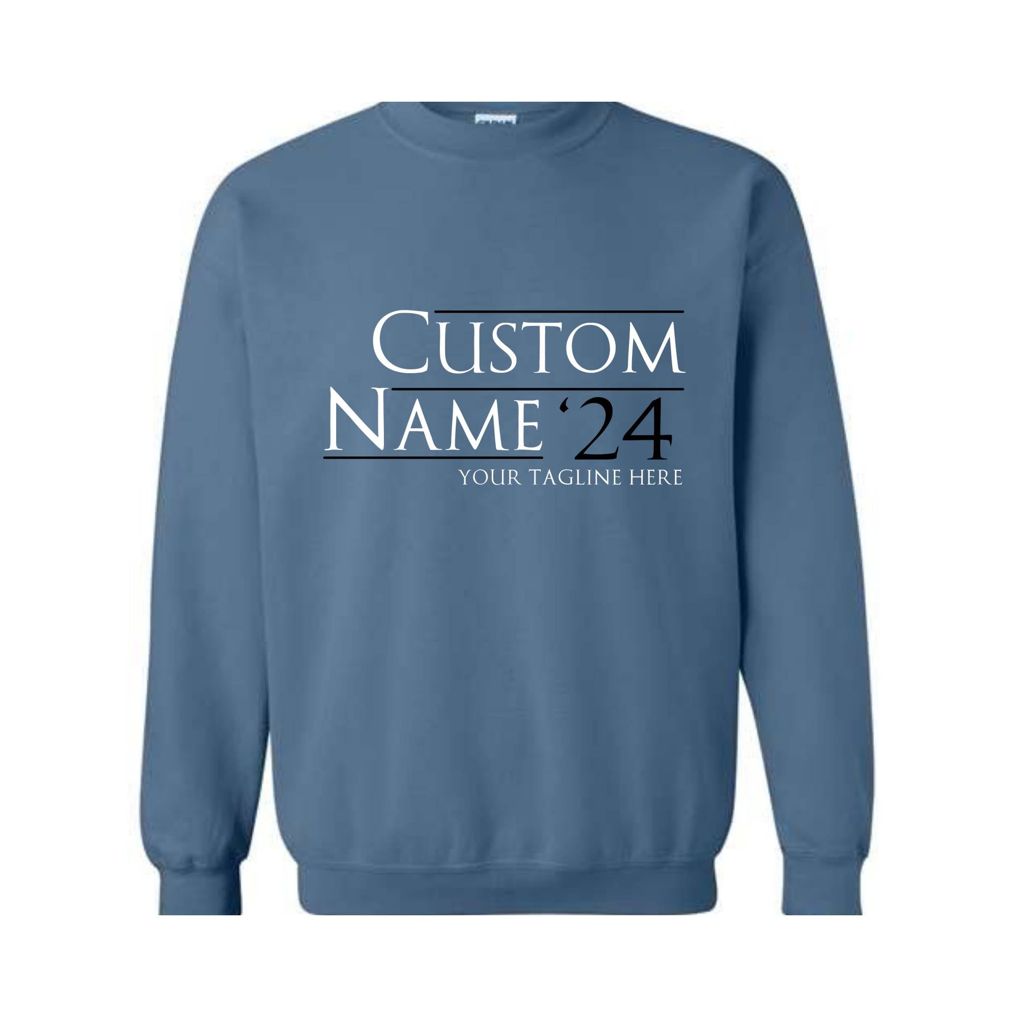 Custom 2024 Sweater, Personalized Election Hoodie, Campaign Sweatshirt, Bachelor Gift, Bridesmaid Sweater, Custom Election Sweater.