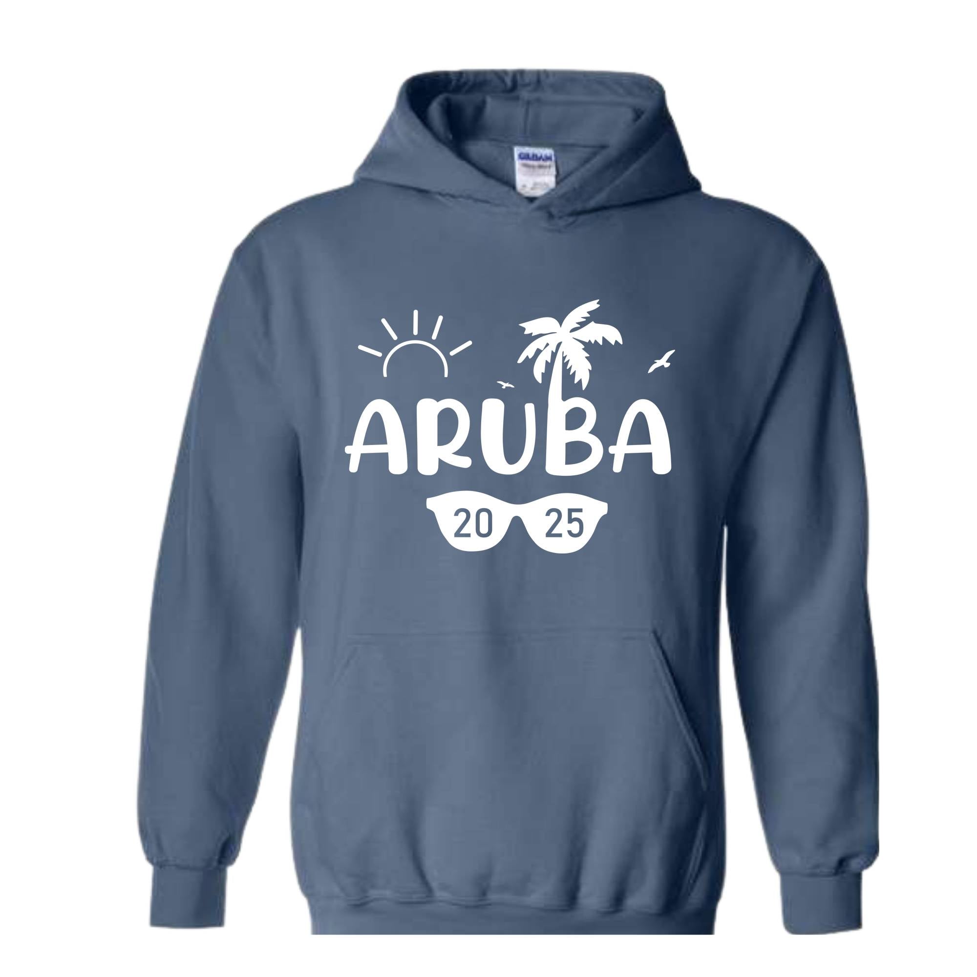 Aruba 2025 Sweatshirt, Vacation Hoodie, Summer Family Hoodie, Aruba Trip Tee, Family Reunion Hoodie, Summer Beach Hoodie, Holiday Season