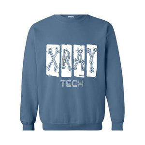 X-ray Tech Sweatshirt, Xray Technologist Sweatshirt, Radiology Tech Gift, Xray Tees, Radiology Nightshift Sweatshirt, Cardiac Tech