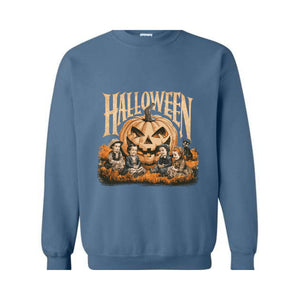 Jack O Lantern, Retro Halloween, Vectorian, Vintage Sweatshirt, Halloween, Pumpkin Sweatshirt