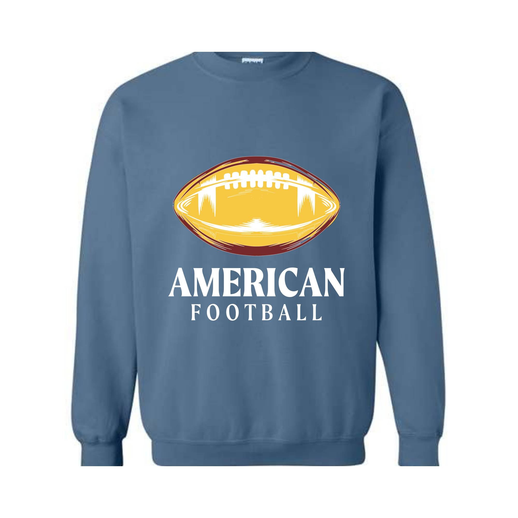 American Ball Sweater, Football Sweater, American Football Sweater, Football Gift Sweatshirt, Trendy Day, Trendy Sweater