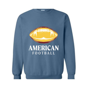 American Ball Sweater, Football Sweater, American Football Sweater, Football Gift Sweatshirt, Trendy Day, Trendy Sweater