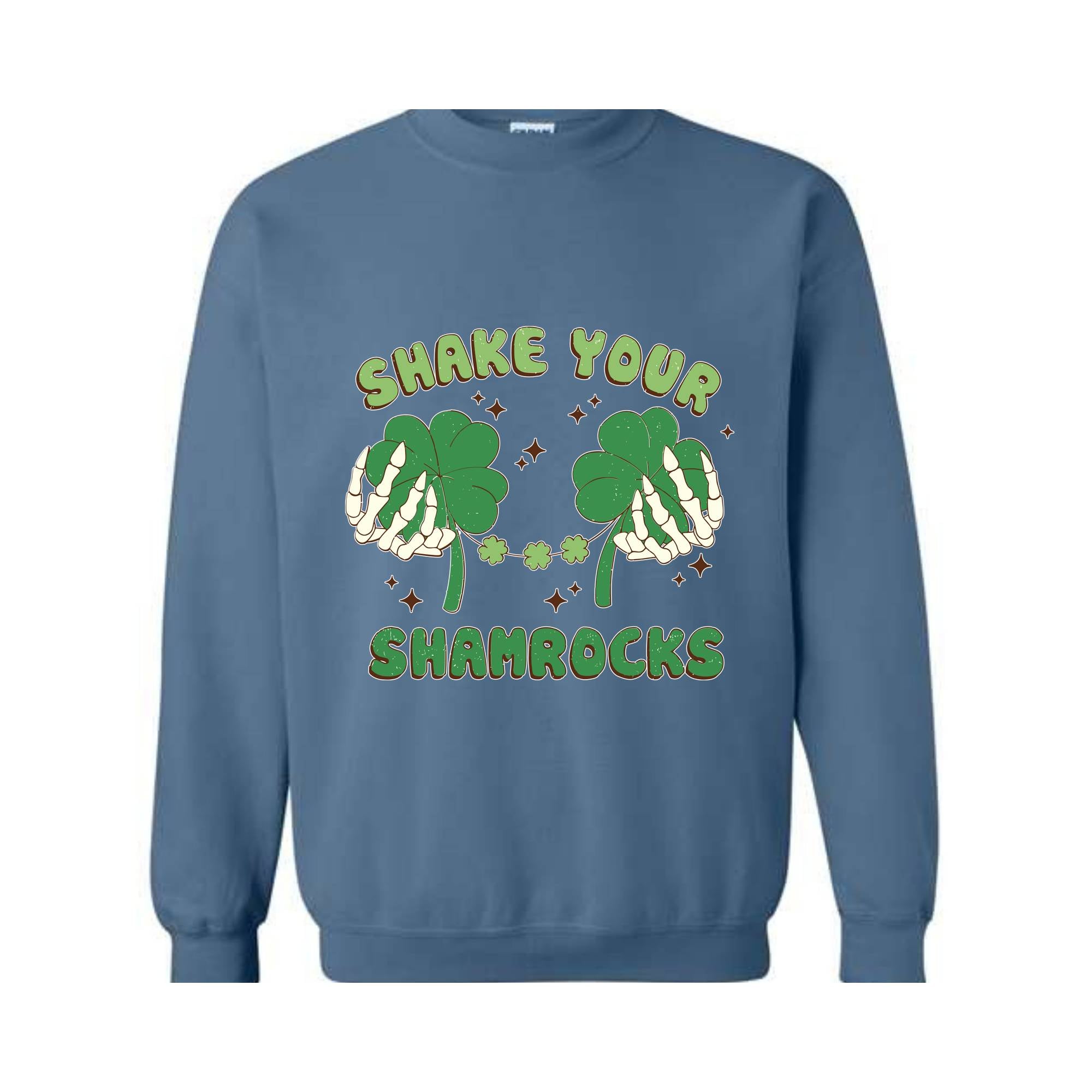 Shake Your Shamrock Sweatshirt, Funny St Paddy's Day Sweatshirt, Shake Your Shamrock Shirt, Cute Saint Patrick's Day Sweatshirt for Women