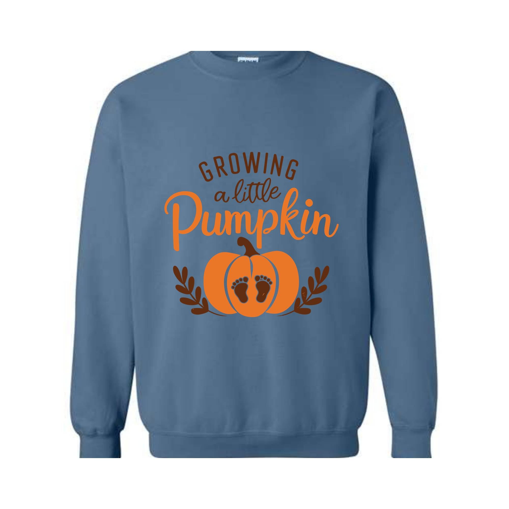 Growing A Little Pumpkin Fall Maternity Sweater, Pregnancy Thanksgiving Sweatshirt ,Fall Pregnancy Announcement Gift ,Pregnancy Reveal