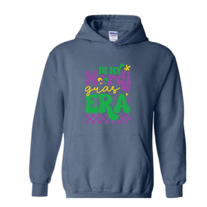 In My Mardi Gras Era Hoodie , Mardi Gras Sweatshirt, Fat Tuesday Sweatshirt, Carnival Sweatshirt, Louisiana Sweatshirt, Festival Sweater