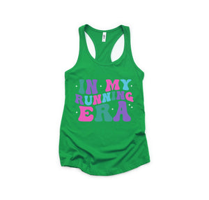 In My Running Era Tank Top, Runners Shirt, Gift for Runner, Friend Gift, Runner Gift, Running Tank, Racerback Tank Gift