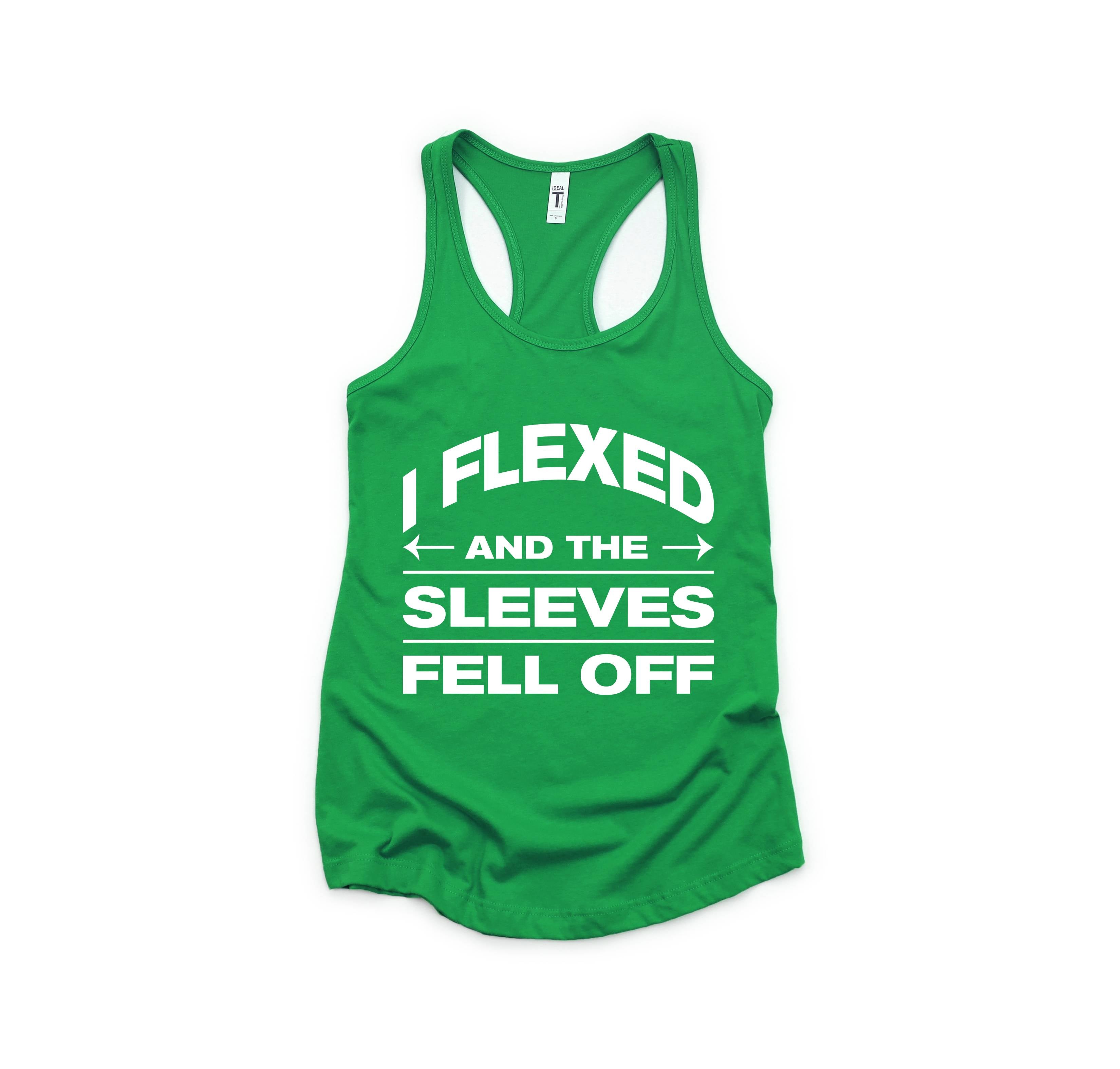 I Flexed And The Sleeves Fell Off Tank Top, Gym Tank Top, Workout Tank Top, Train Tank Top, Fitness Tank Top, Training Tank Top