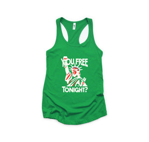 Are You Free Tonight Tank, 4th Of July Tank, Statue of Liberty 4th of July Tank Top, America Tank Tops