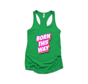 Born This Way LGBT Tank Top, Pride Month Tank Top, Rainbow Pride Tank Top, Love Is Love Tank Top, Equal Rights Tank Top