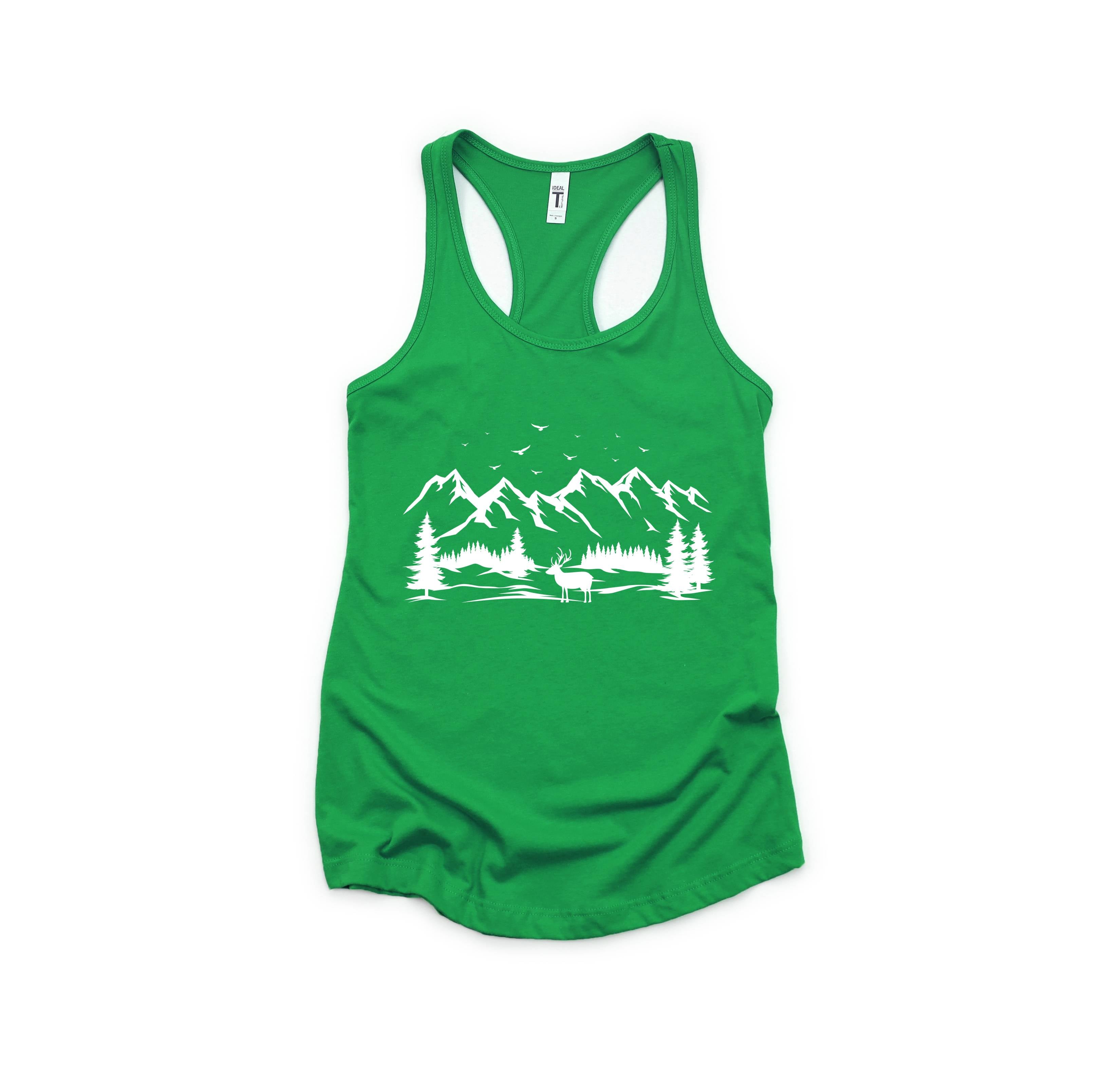 Deer Mountain,Tank Top,Hiking Tank Top,Deer Tank Top,Hippie Tank Top,Mountain Tank Top,Boho Tank Top,Camping Tank Top,Yoga Tank Top,Custom Tank Top,Exercise Tank Top,Camp Tank Top,Mountain Camp Tank