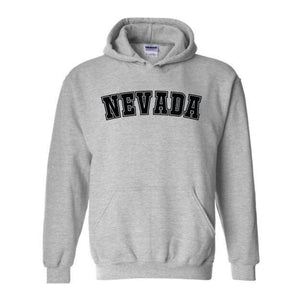 Nevada Hoodie, Nevada, Nevada Gift, Nevada Hoodie, Nevada Sweater, Nevada Crewneck, Hoodie, Nevada Gifts, Las Vegas Hoodie