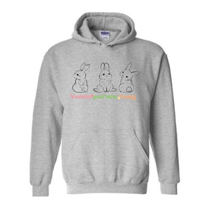 Custom Bunnies Grandma Hoodie, Easter Bunnies Hoodie, Gift For Grandma, Easter Bunny Hoodie, Cute Easter Hoodie