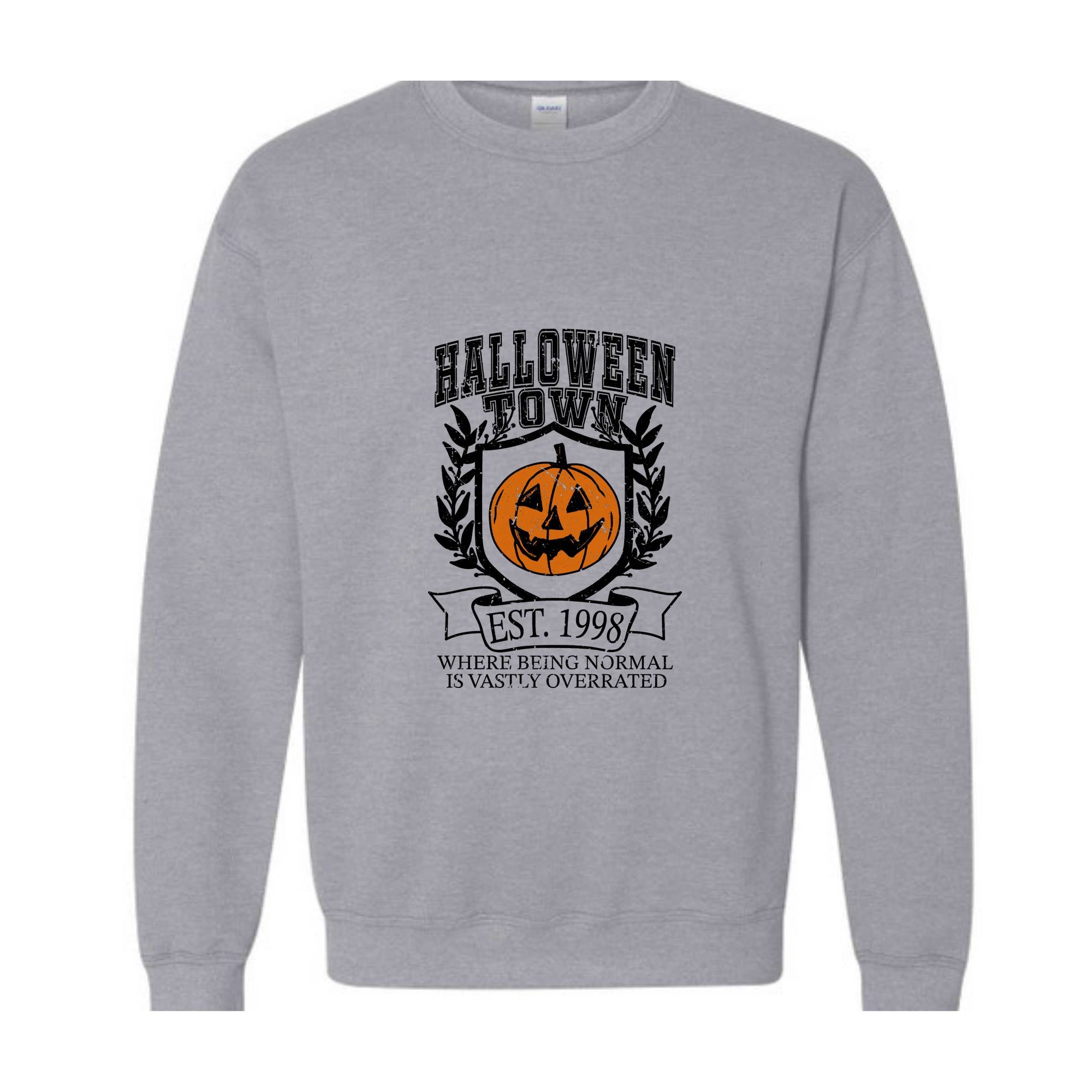 Halloween Town University Sweatshirt, Halloween Town EST 1998 Sweatshirt, Halloween Sweatshirt, Fall Sweatshirt