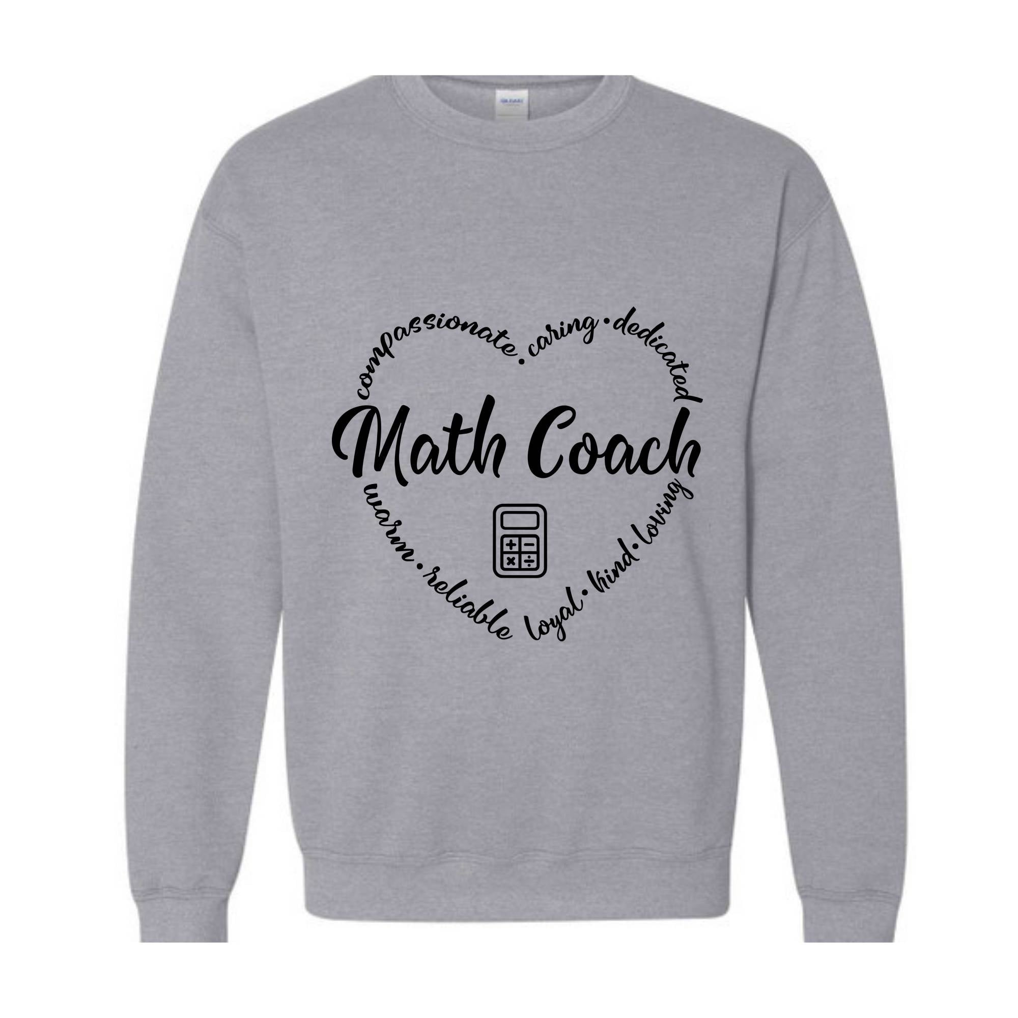 Math Coach Sweatshirt, Instructional Coach, Instructional Math Coach, Math Teacher Tee, Math Coach Tee