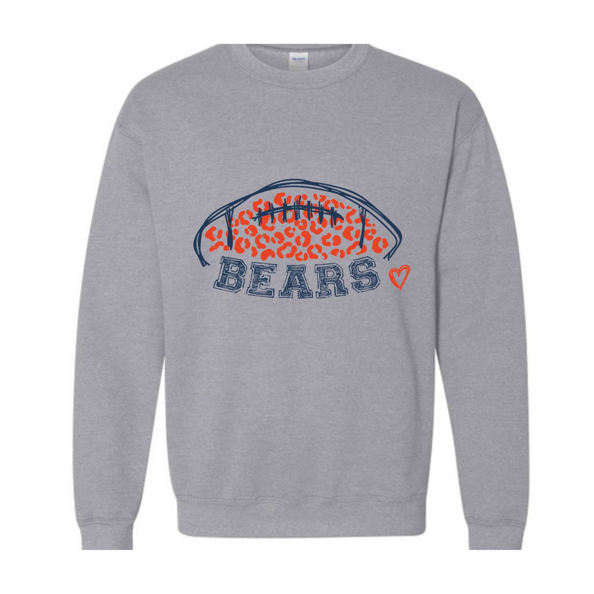 Bears Team Sweatshirt, Team Mascot Hoodie, Bears School Spirit Sweater, Game Day Sweatshirt, Bears College Mascot Hoodie