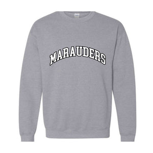 Team Mascot Sweatshirt, Marauders Team Sweatshirt, Marauders Team Spirit Sweatshirt, Marauders Fan Sweatshirt, Marauders School Sweatshirt