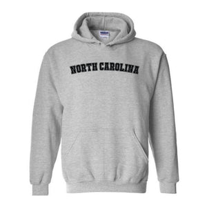 Vintage North Carolina Hoodie, Carolina Hoodie, Hoodie, North Carolina Gift, Vintage Hoodie, State Hoodie,