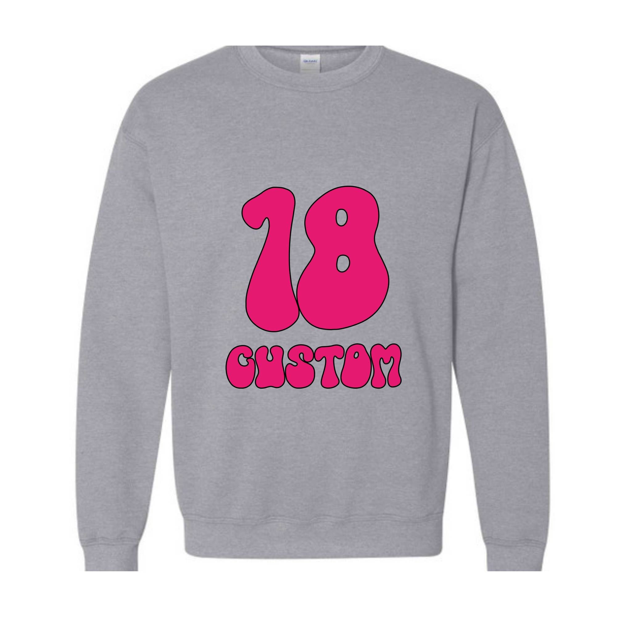 Custom In My Birthday Era Hoodie, Custom Name and Age Birthday Hoodie, Custom Birthday Sweatshirt, Birthday Girl Hoodie, Birthday Party Gift