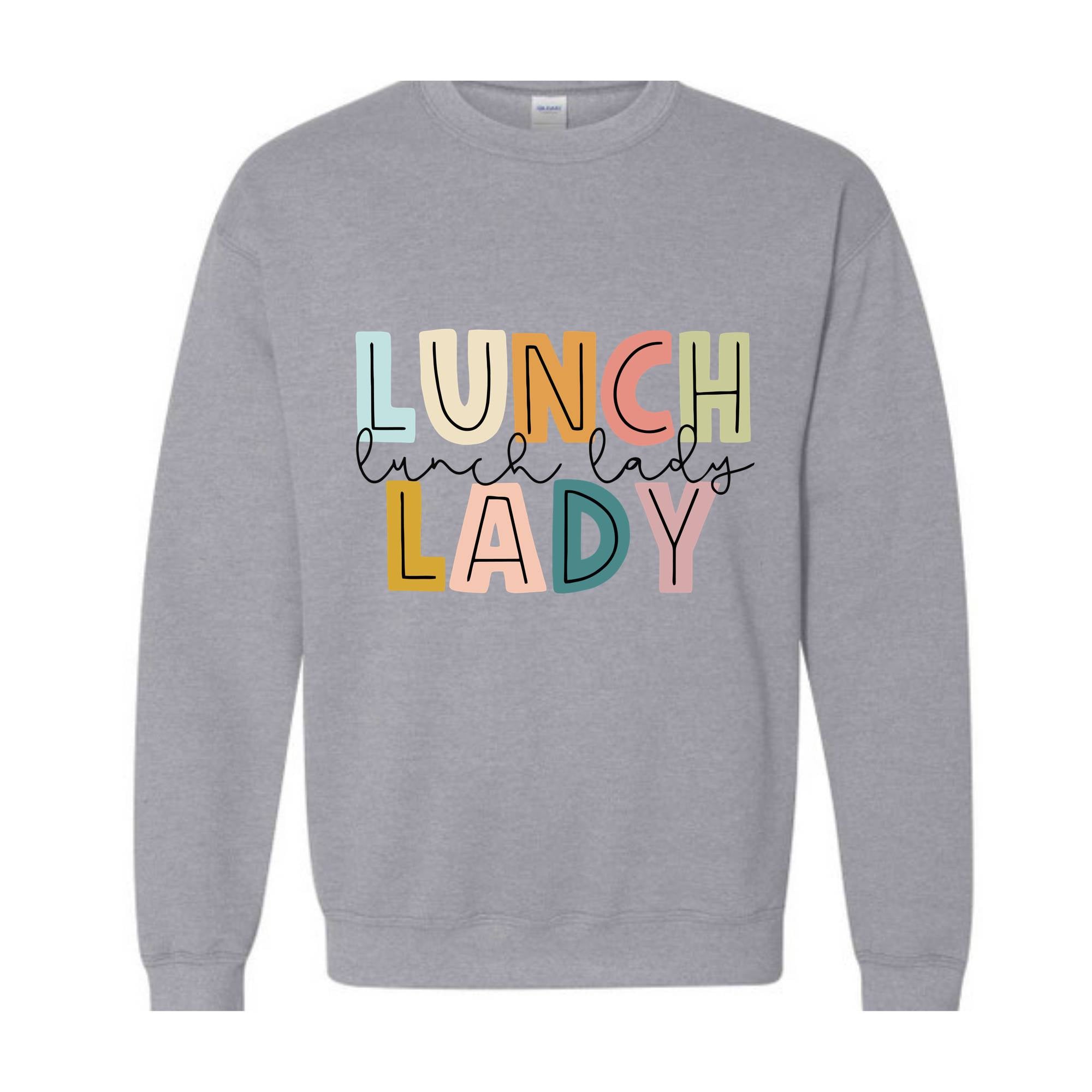 Lunch Lady Sweatshirt, Lunch Lady Gift, Cafeteria Worker , Lunch Lady Squad Sweat, School Cafeteria, Lunch Ladies Gift