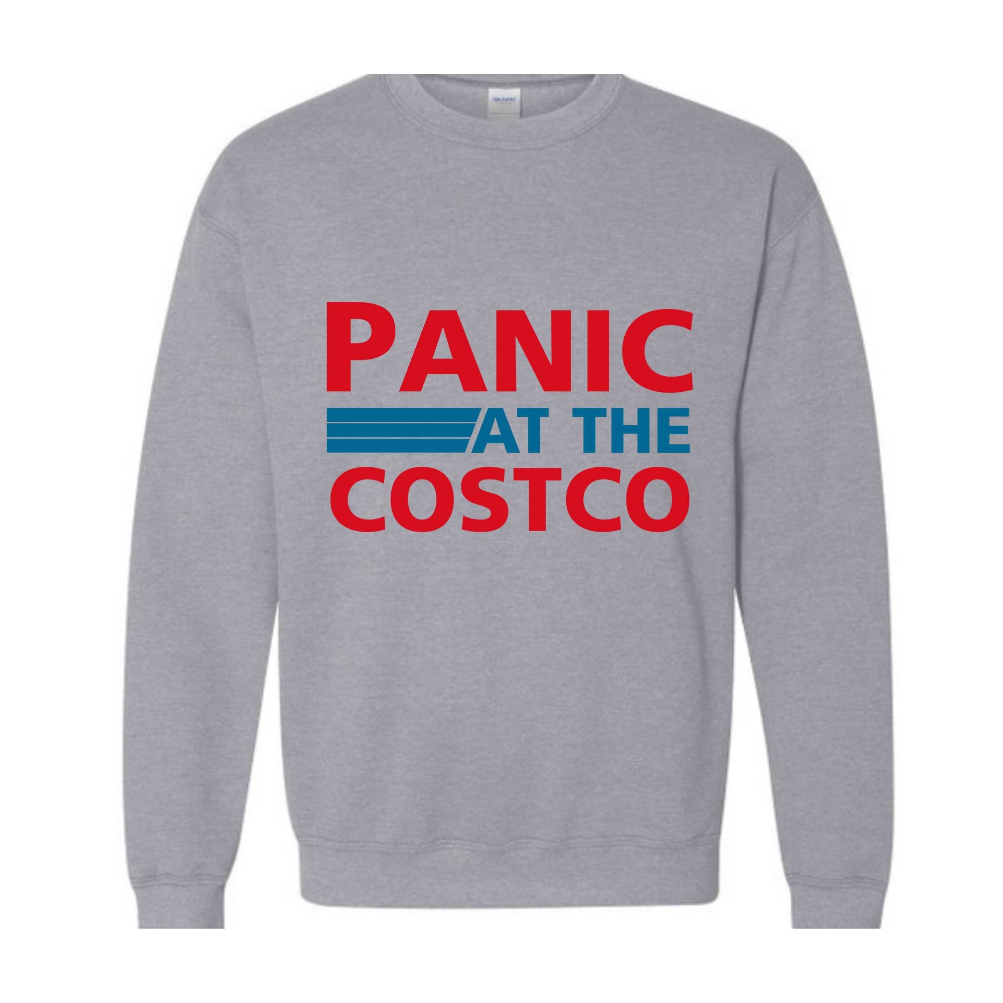 Panic At The Costco Sweatshirt, Retro Costco , Costco Lovers, Funny Costco , Washed , Costco Gifts