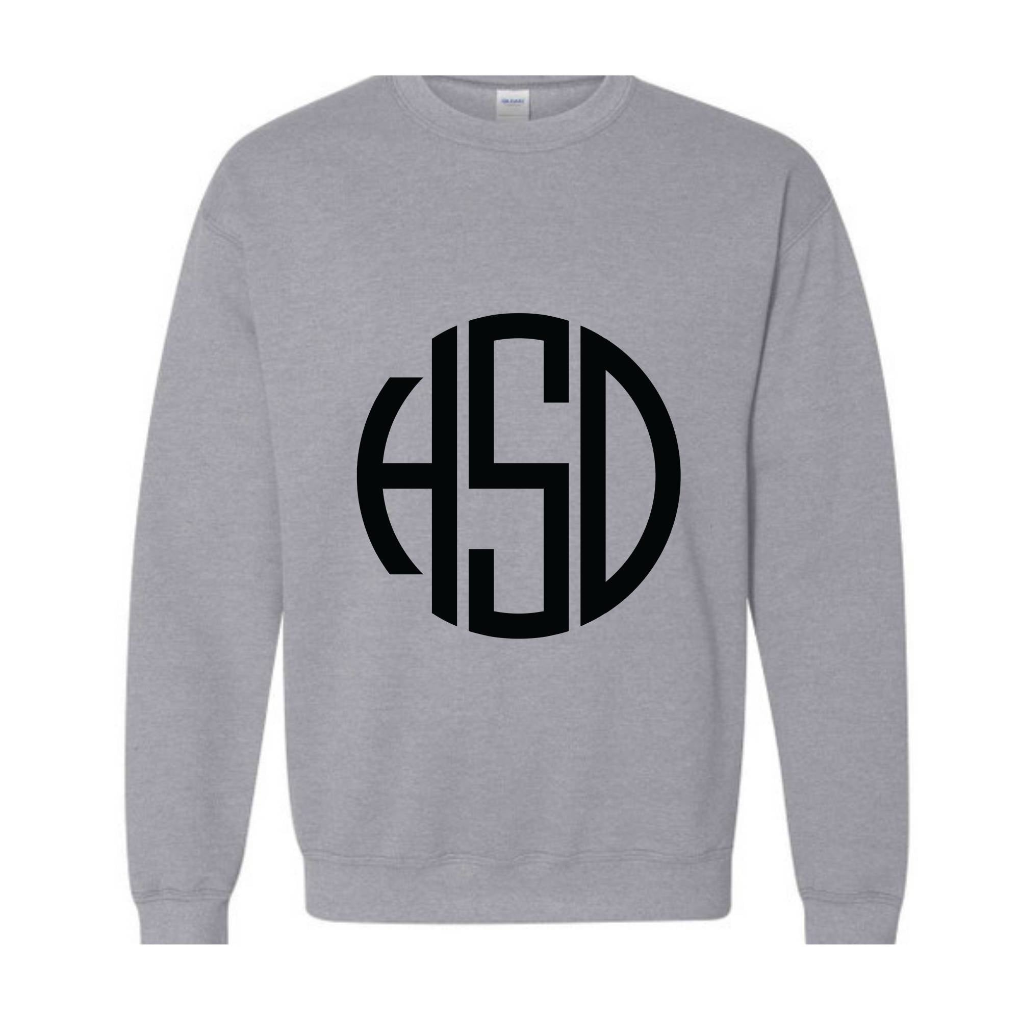 Monogram Sweatshirt, Monogram Hoodie, Custom Initials Sweatshirt, Custom Initials Hoodie, Custom Monogram Hoodie, Personalized Monogram