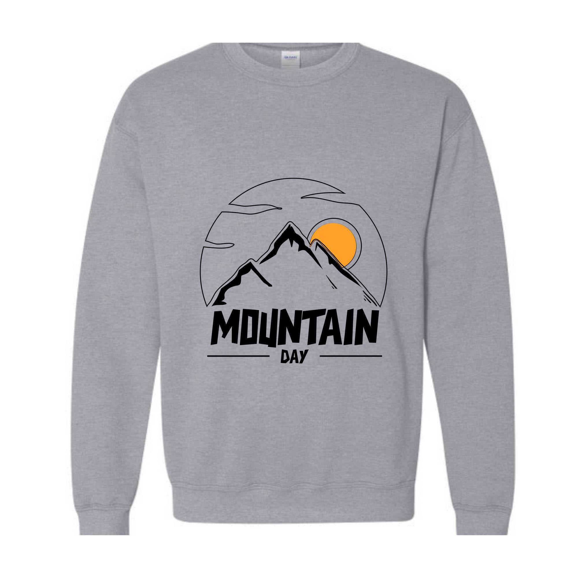 Mountain Day Sweathirt, Happy Weekend Sweatshirt, Positive Sweatshirt, inspirational Sweater, Good Vibes Hoodie