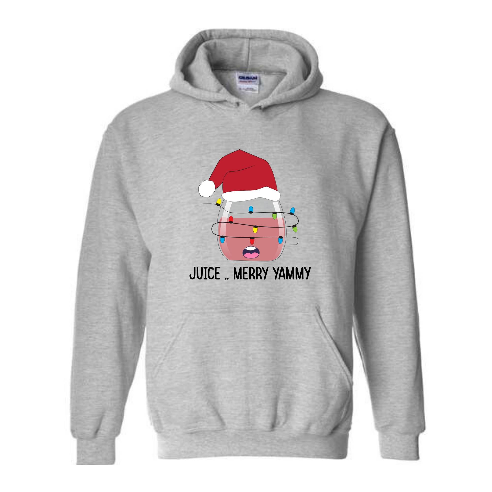 Christmas Party Sweatshirt, Christmas Hoodie, Womens Wine Glasses T-Shirt, Christmas Funny Sweater, juice Lover Xmas Sweater, Christmas Gift