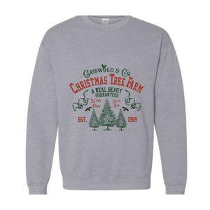 Griswold Est. 1989 Sweatshirt, Christmas Sweatshirt, Christmas Tree Farm, Funny Christmas, Holiday Sweatshirt, Griswold Tree Farm, Xmas Gift