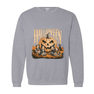 Jack O Lantern, Retro Halloween, Vectorian, Vintage Sweatshirt, Halloween, Pumpkin Sweatshirt