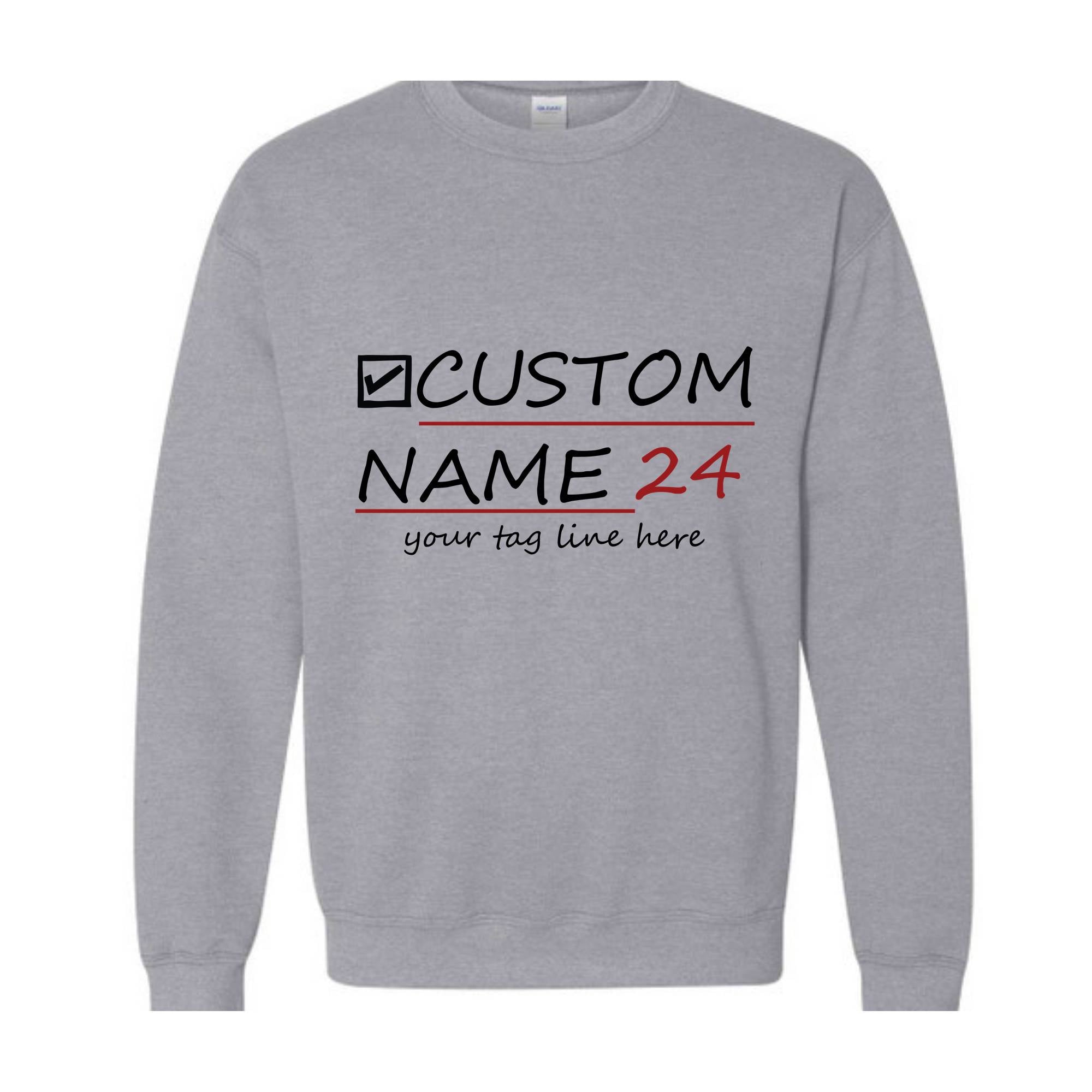 Custom Election Sweatshirt, Personalized Election Sweatshirt, 2024 American Presidential Sweatshirt, Voting Sweater