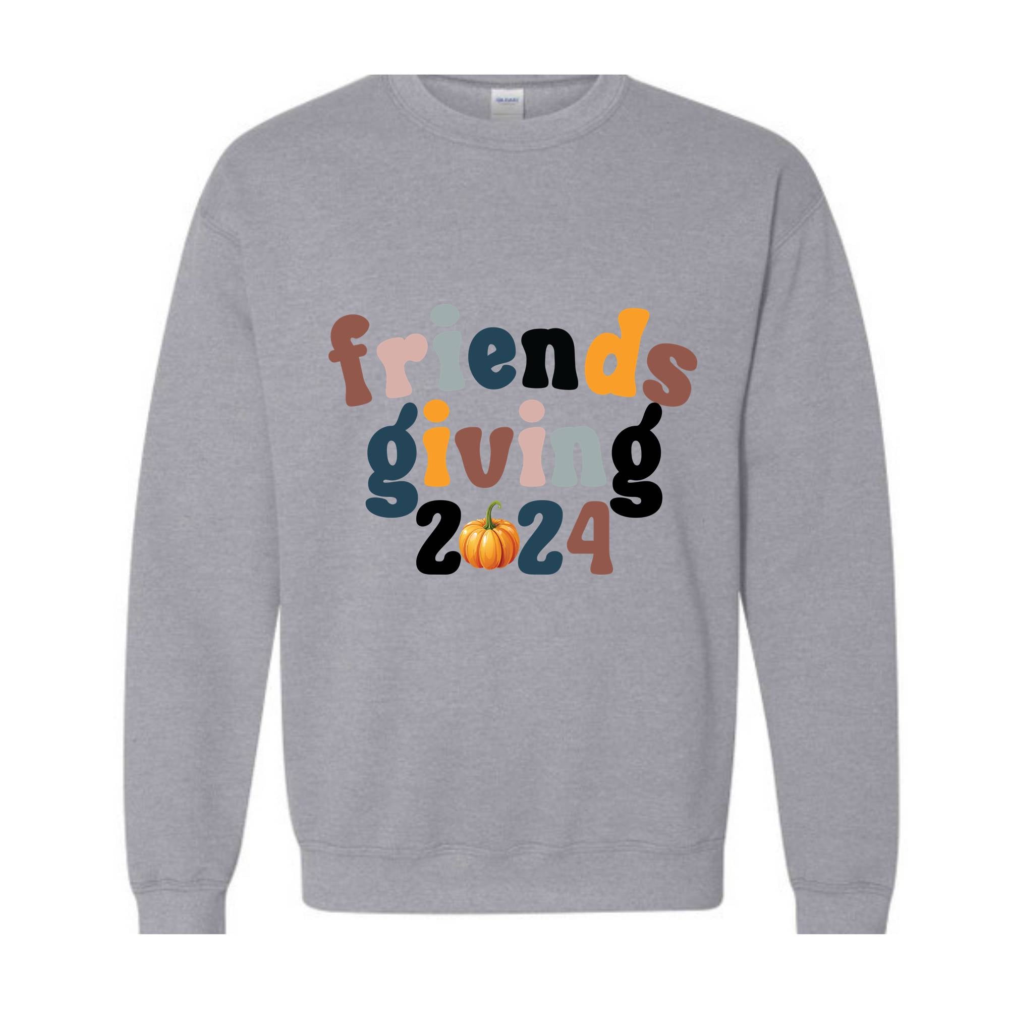 Friendsgiving Sweatshirt, Thanksgiving Sweatshirt, Thanksgiving Best Friends Shirt, Besties Sweatshirt, Gift For Friend, Cozy Sweatshirt