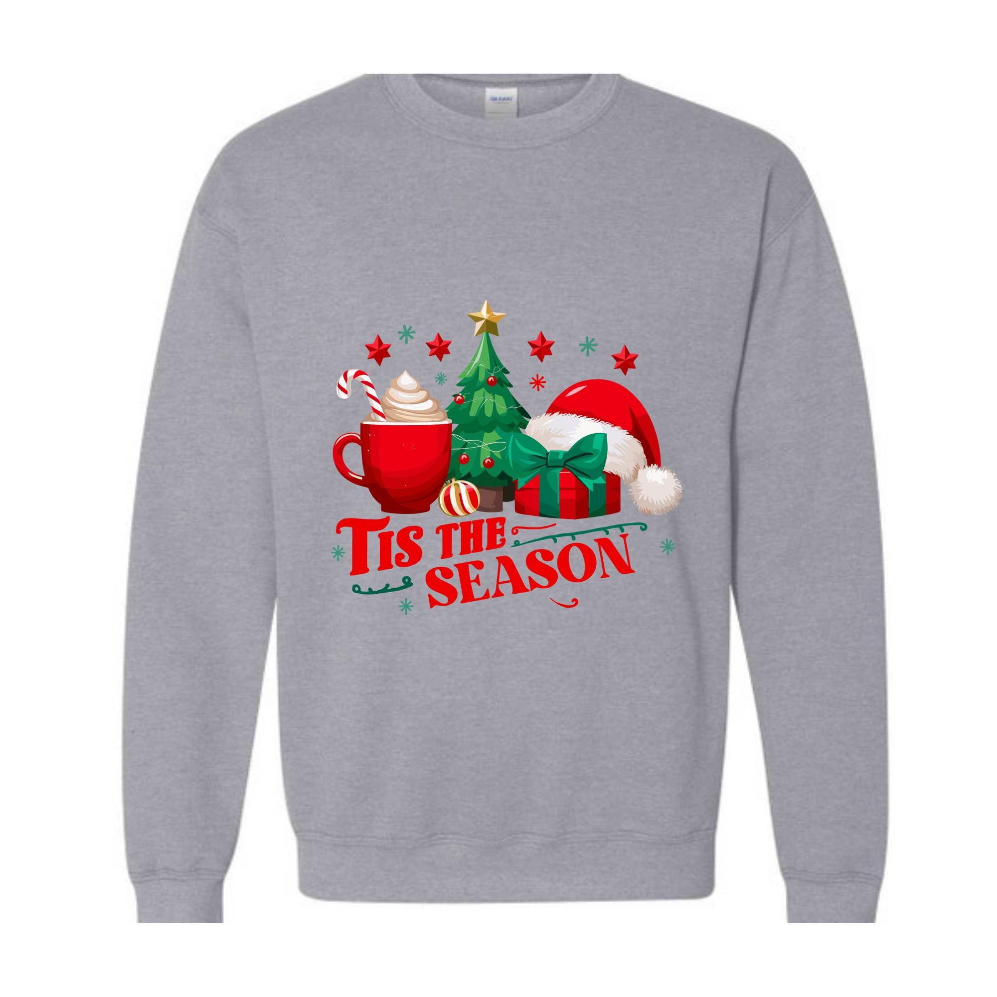 Tis The Season Sweatshirt, Christmas Tis The Season Sweatshirt, Merry Christmas Shirt, Christmas Sweatshirt, Cute Winter Sweatshirt