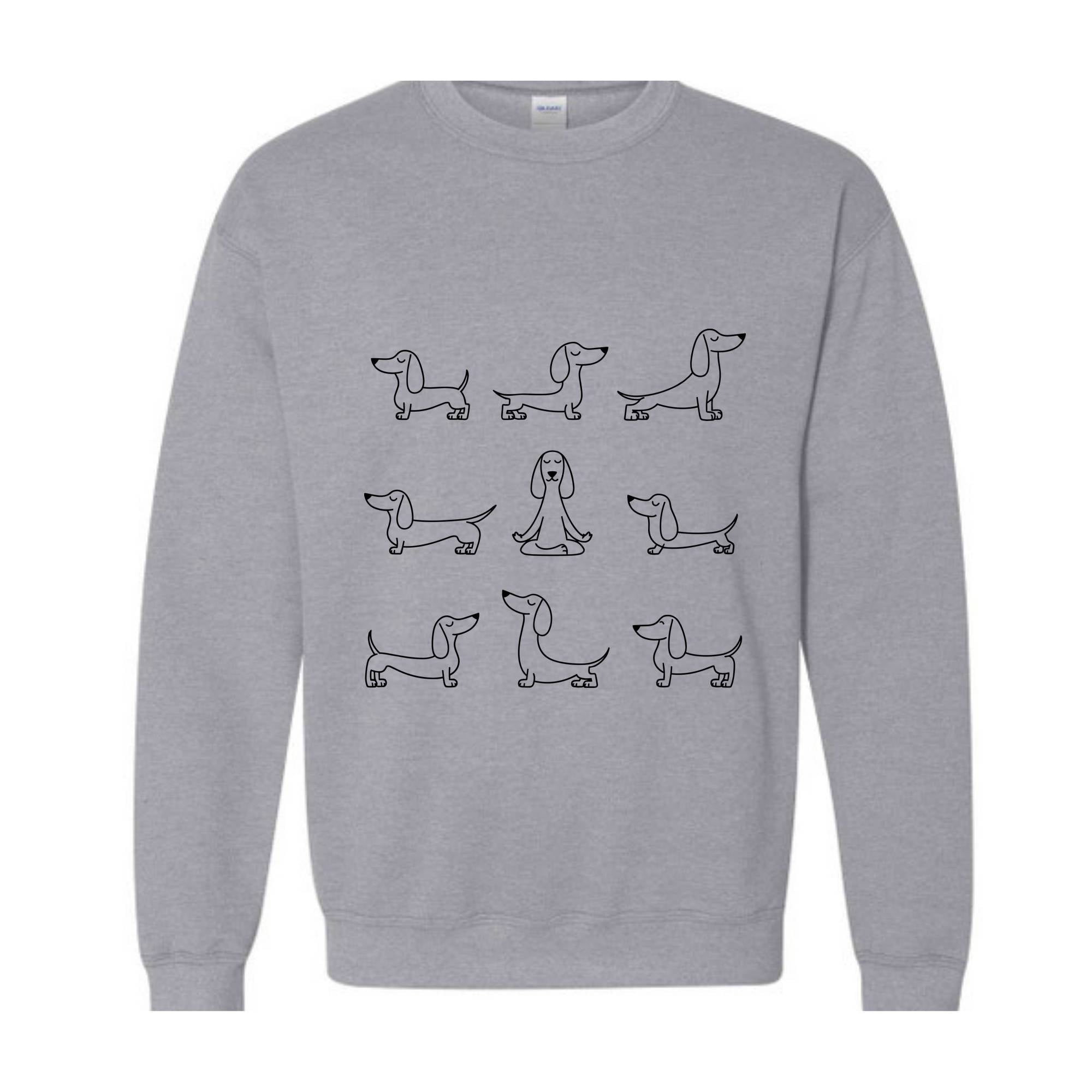 Yoga Dog Sweatshirt, Yoga Lover , Dog Lover