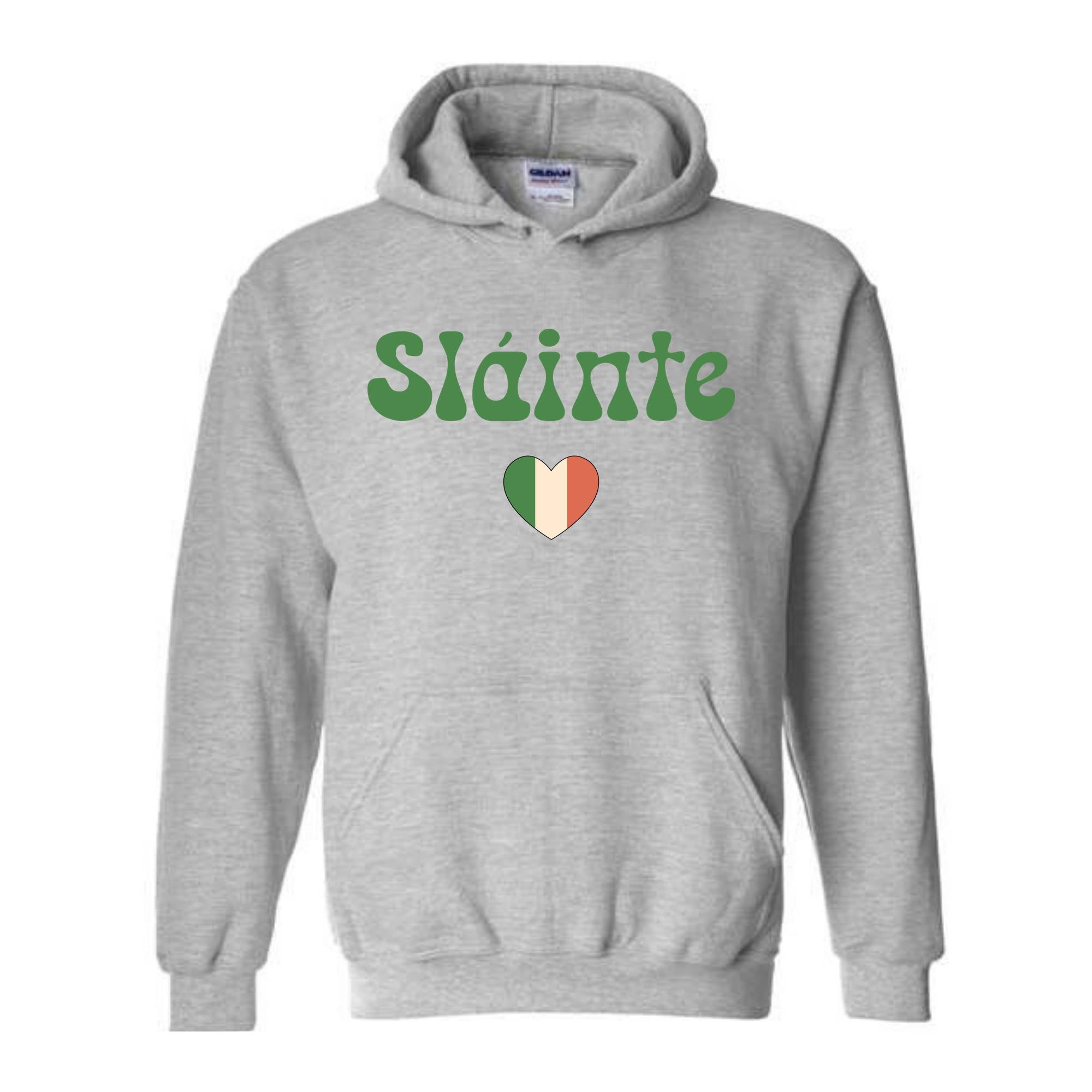 Slainte Hoodie, Luck of the Irish, Irish Hoodie, Irish Clothing, St Patrick's Day Hoodie, Lucky Hoodie, Womens St Patricks