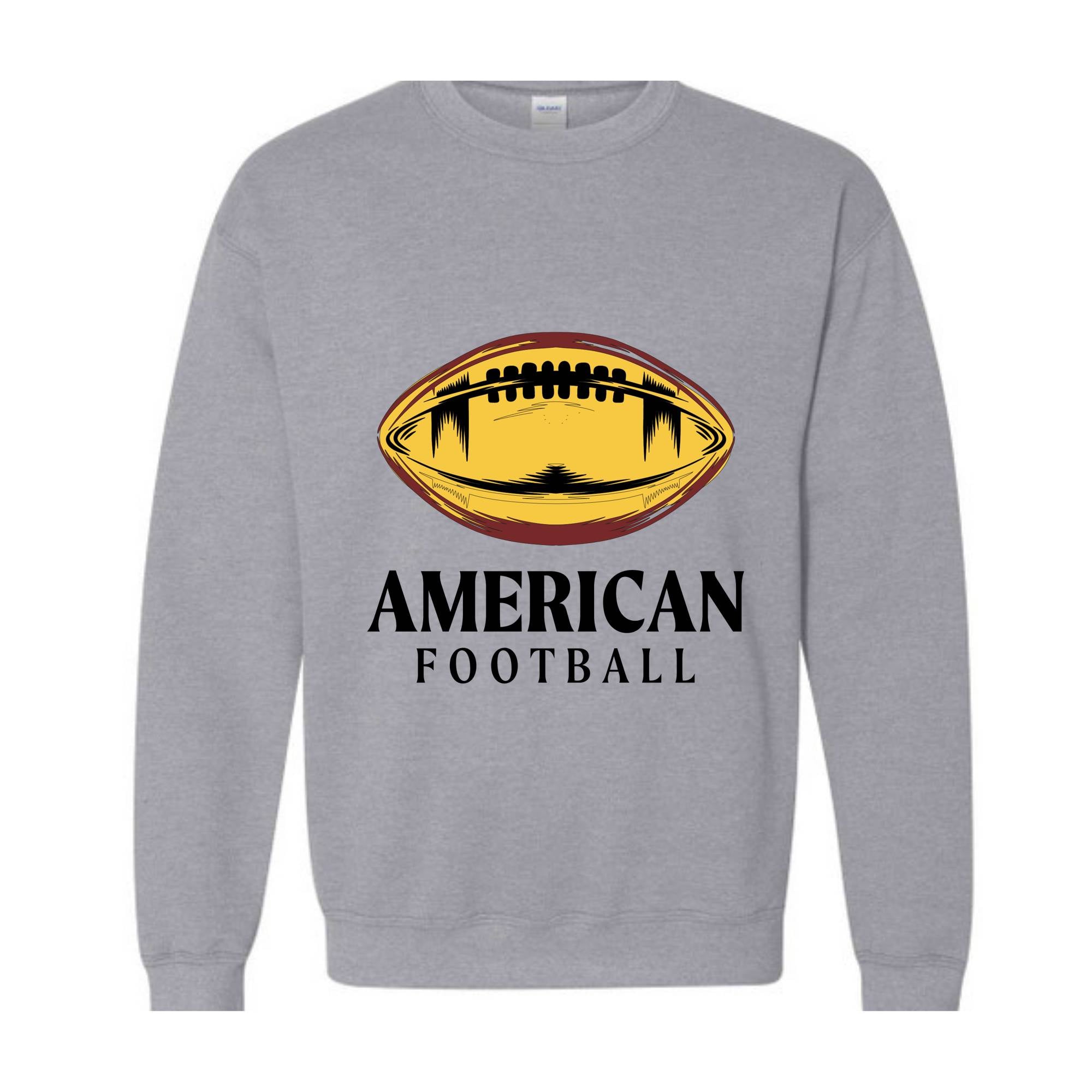 American Ball Sweater, Football Sweater, American Football Sweater, Football Gift Sweatshirt, Trendy Day, Trendy Sweater