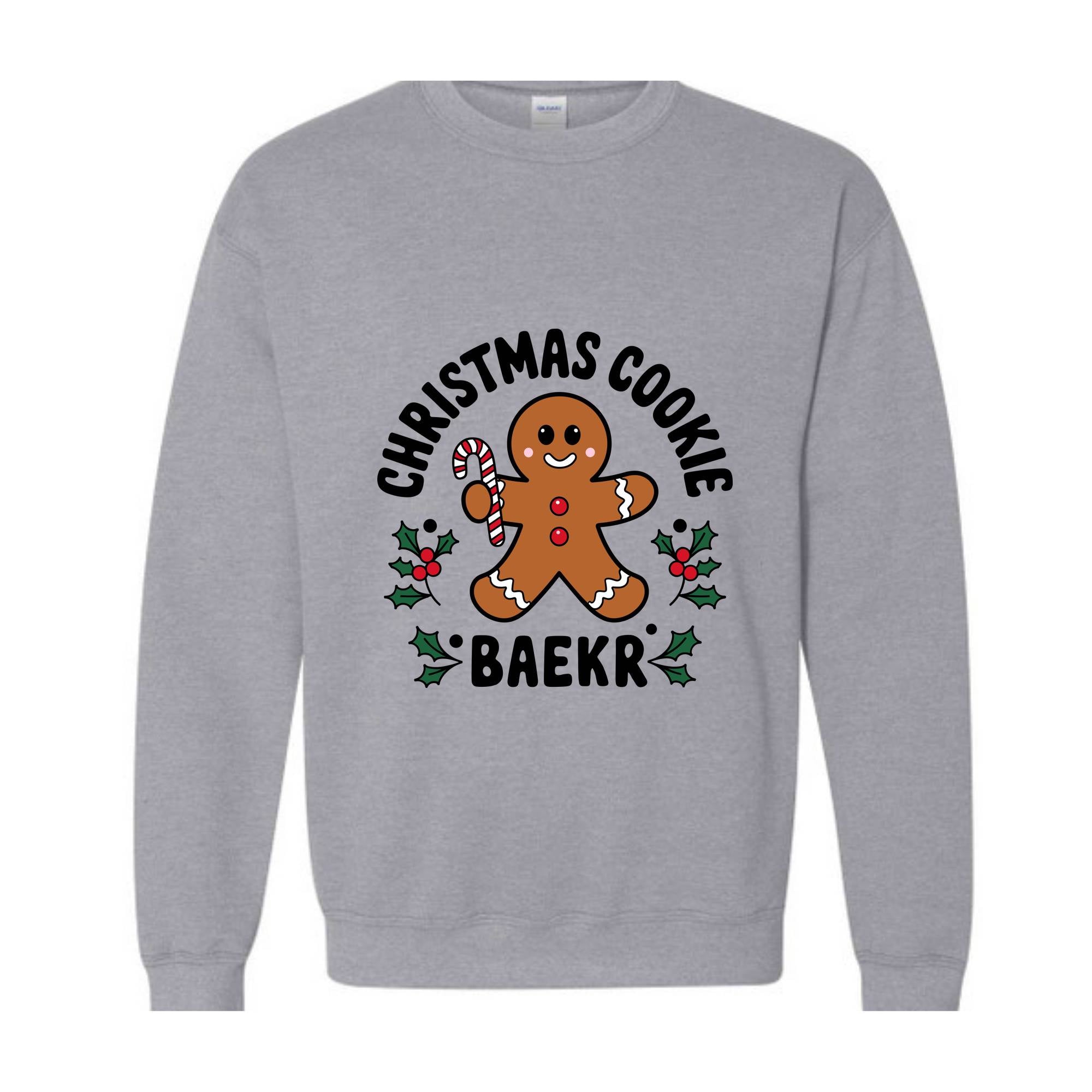 Christmas Cookies Baker Sweatshirt, Christmas Sweat