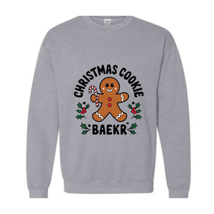 Christmas Cookies Baker Sweatshirt, Christmas Sweat