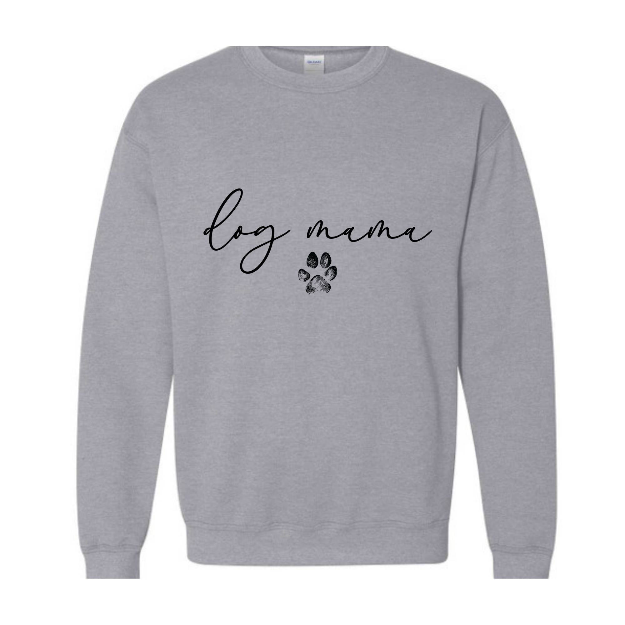 Custom Dog Mama Sweater With Dog Names On Sleeve, Dog Mama Sweatshirt, Personalized Dog Mama Sweater, Custom Dog Names